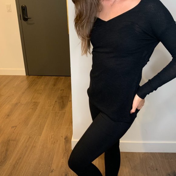 Rag & Bone Jones cutout ribbed stretch-jersey top - Picture 4 of 6